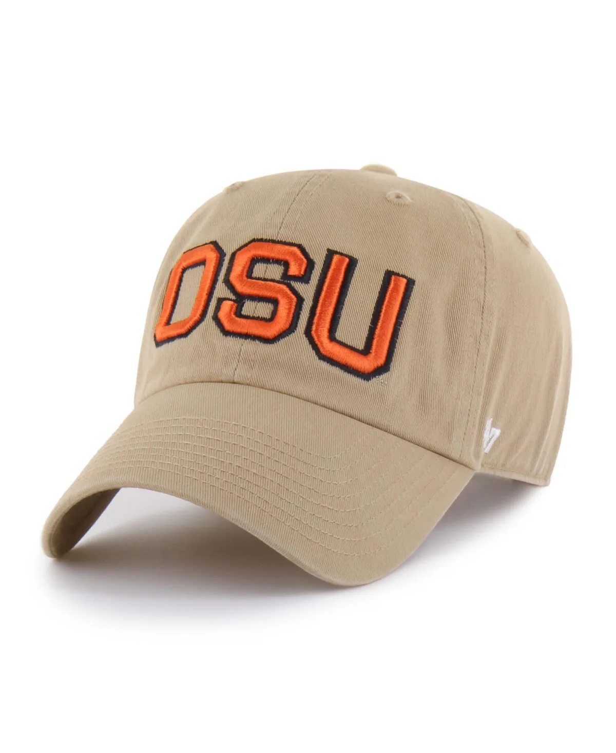 47 Khaki Oregon State Beavers Vault Clean Up Adjustable Hat