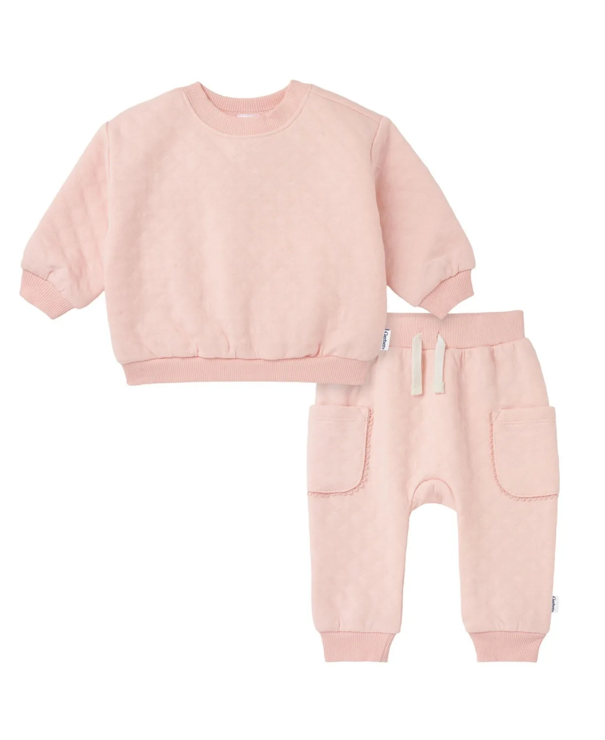 2-Piece Quilted Top and Jogger Set by Gerber