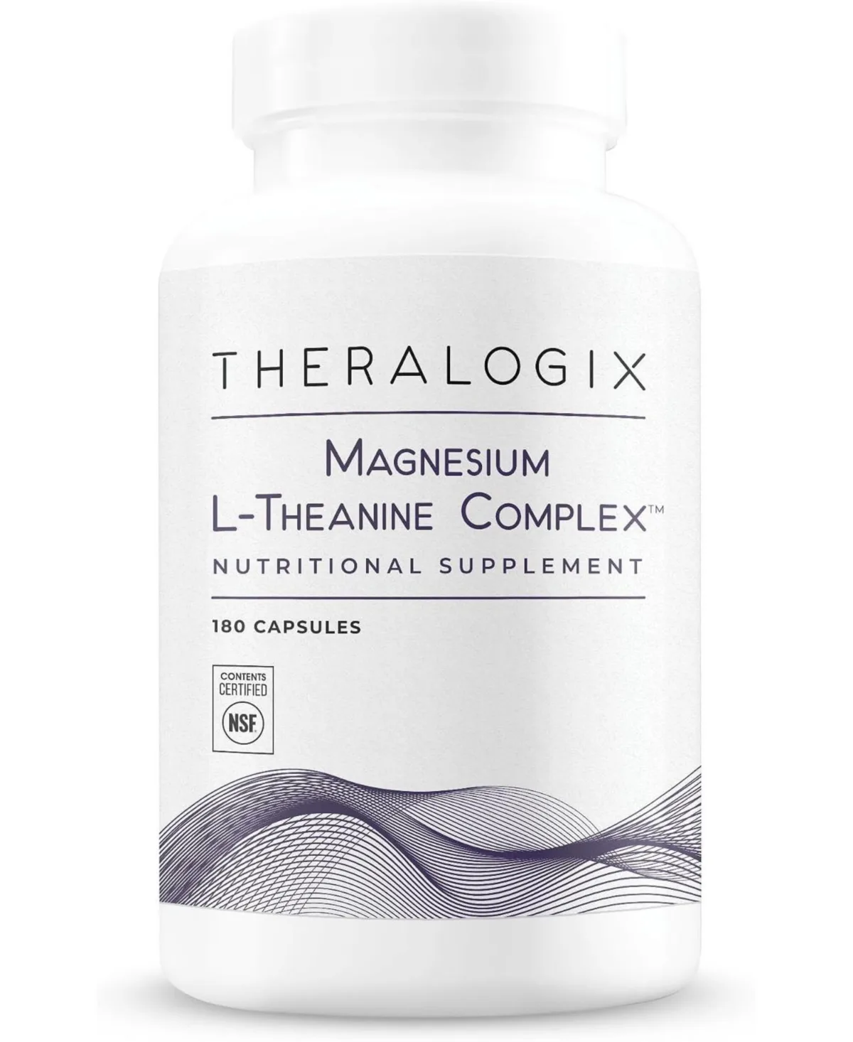 Magnesium L-Theanine Complex Relaxation and Sleep, Nsf Certified by Theralogix