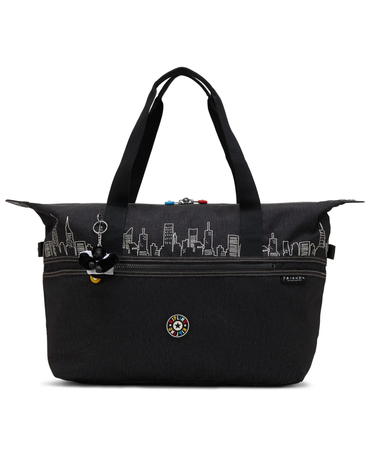 Art Large Zipper Travel Tote Handbag by Kipling