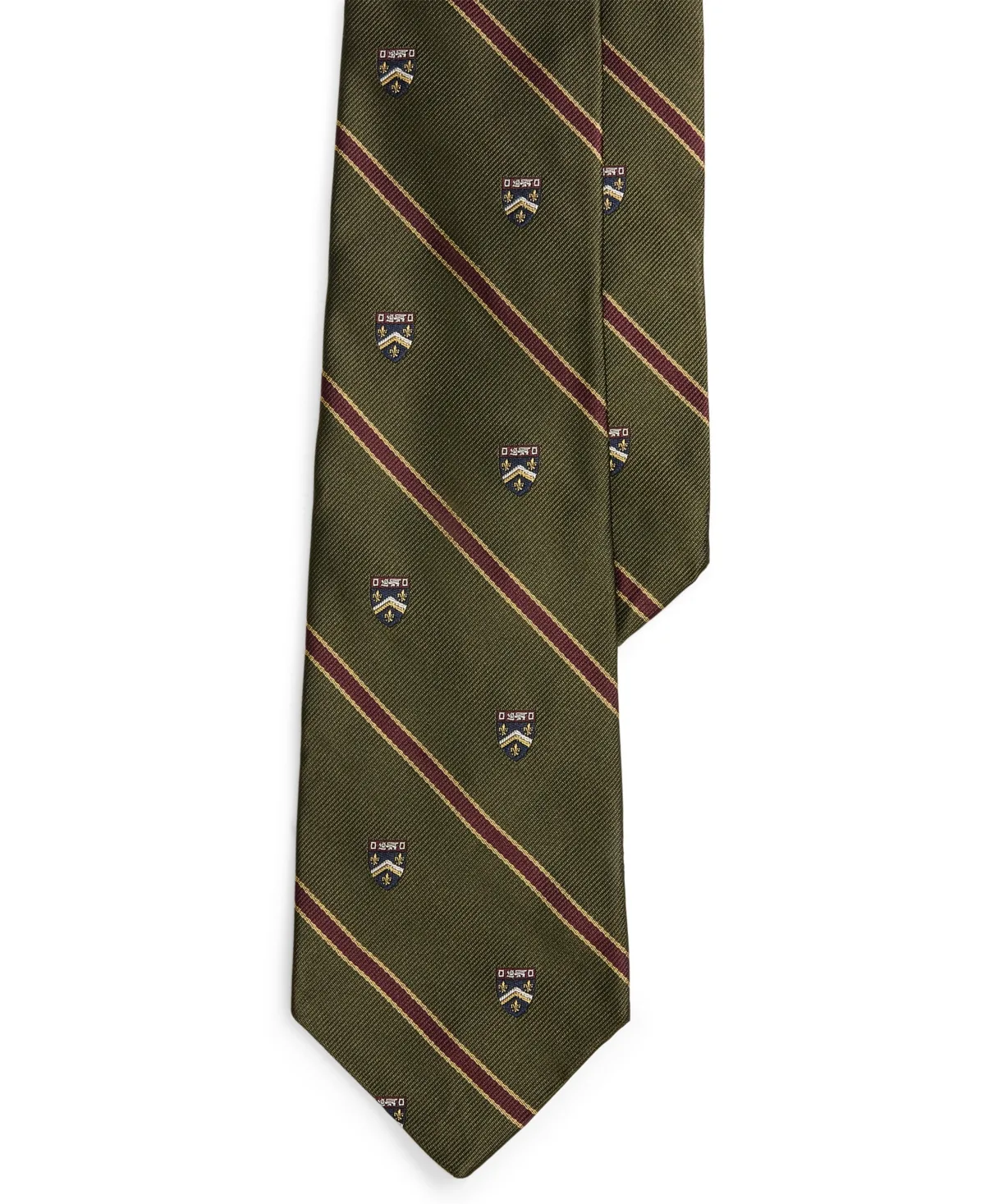 Club Striped Silk Repp Tie by Polo Ralph Lauren