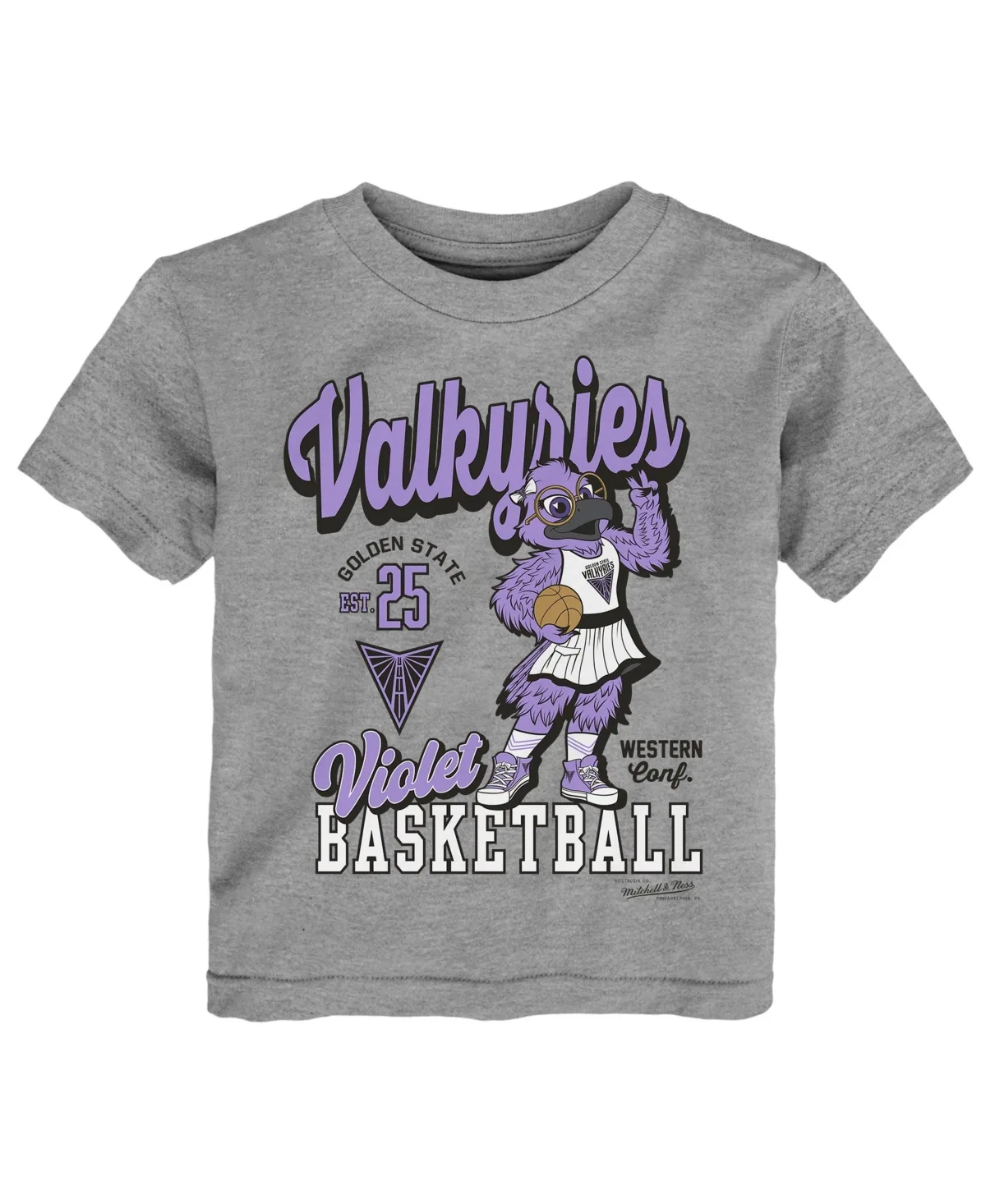 Mitchell & Ness Golden State Valkyries That Girl Mascot T-Shirt by Mitchell & Ness