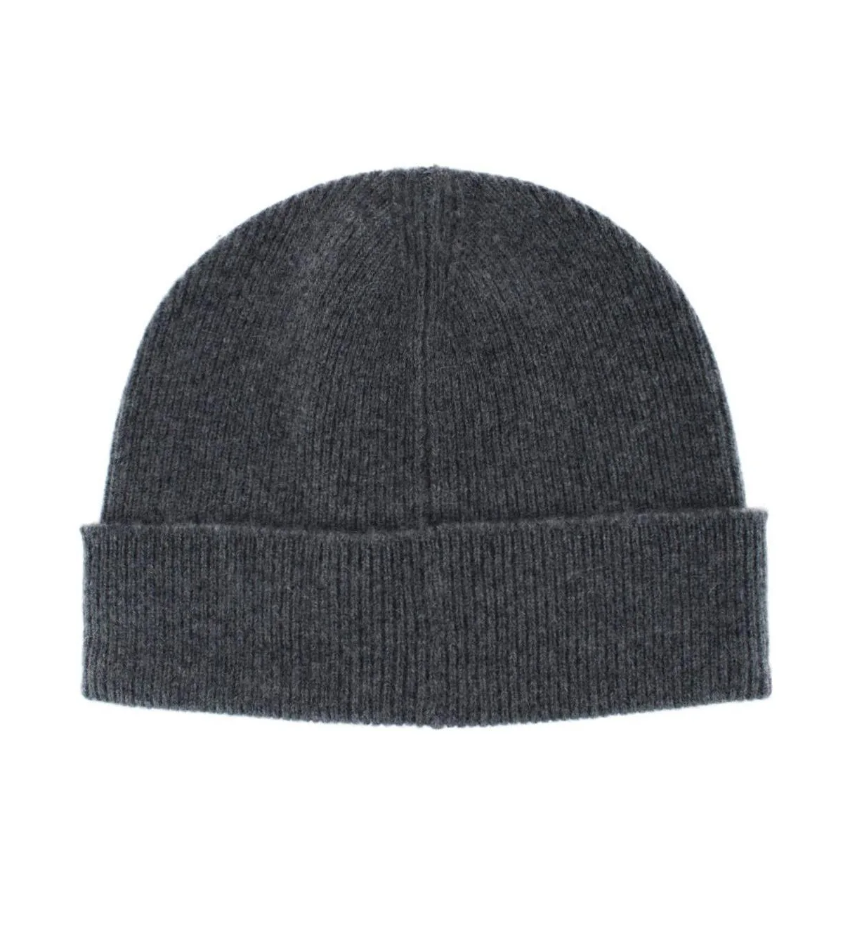 Camden Cashmere Micro-Ribbed Beanie by Trafalgar