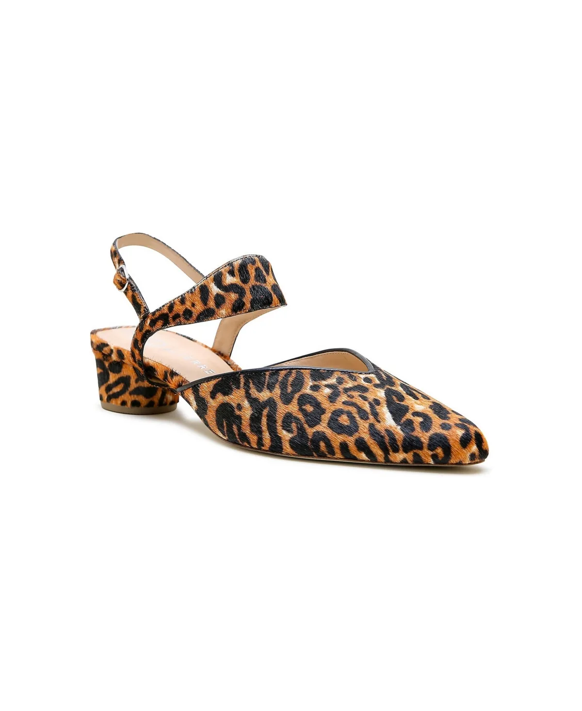 Elsie Animal Print Block Heel Slide by Alterre