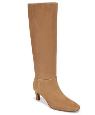 Timmy Square Toe Zip Tall Boots Regular Wide Calf by Franco Sarto