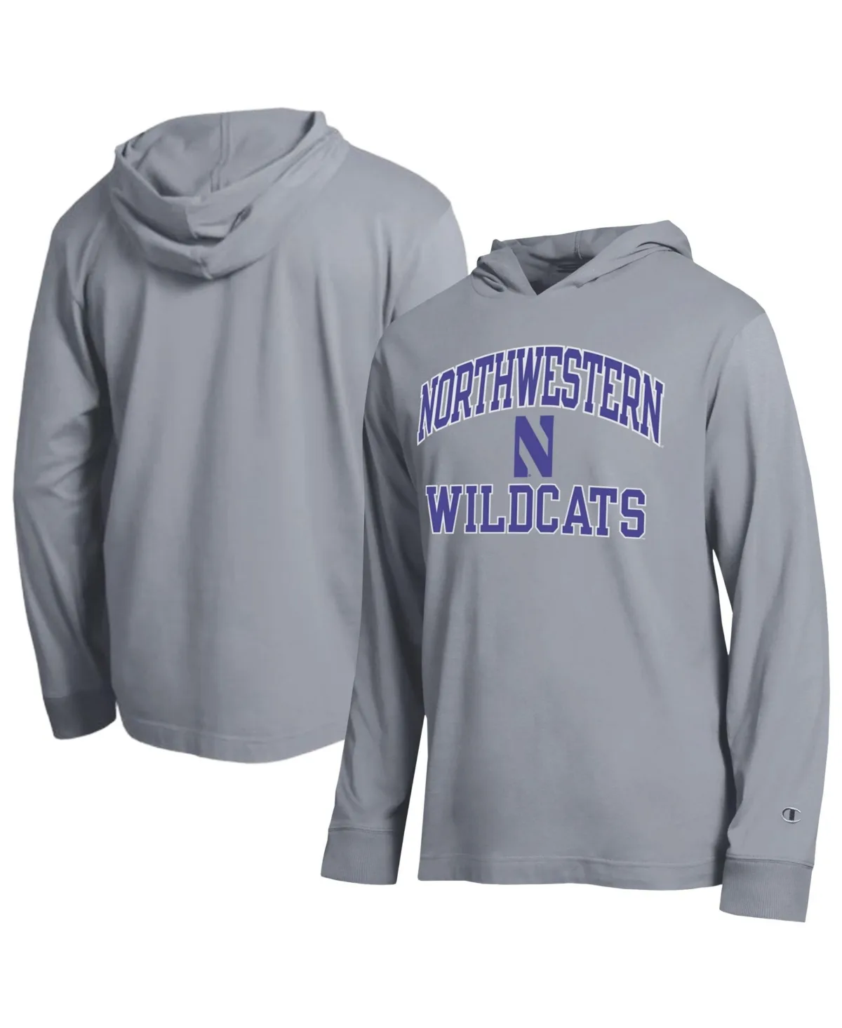 Northwestern Wildcats High Motor All-Star Long-Sleeve Hoodie by Champion