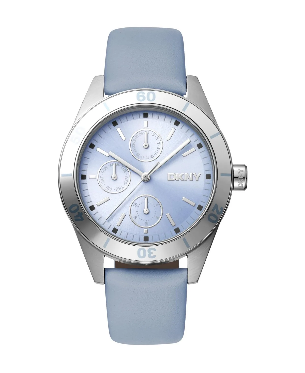 Active Quartz Leather Strap Watch by DKNY