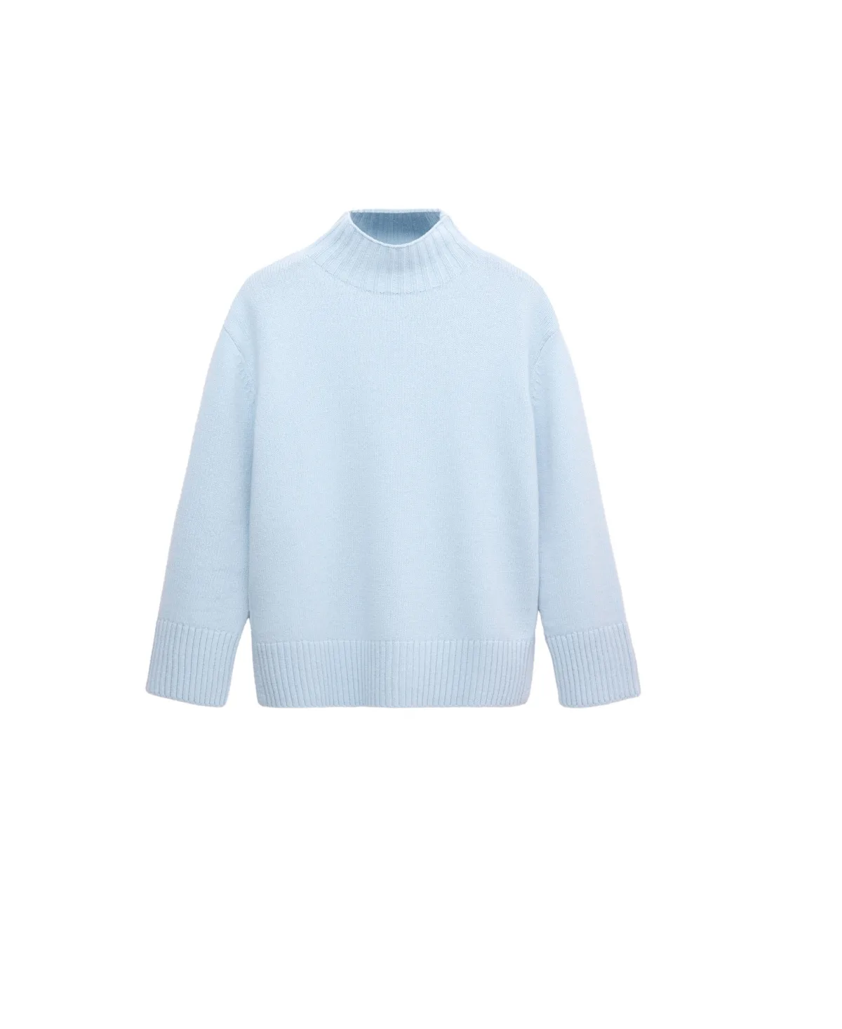 Selection Wool-Blend Turtleneck Sweater by Mango