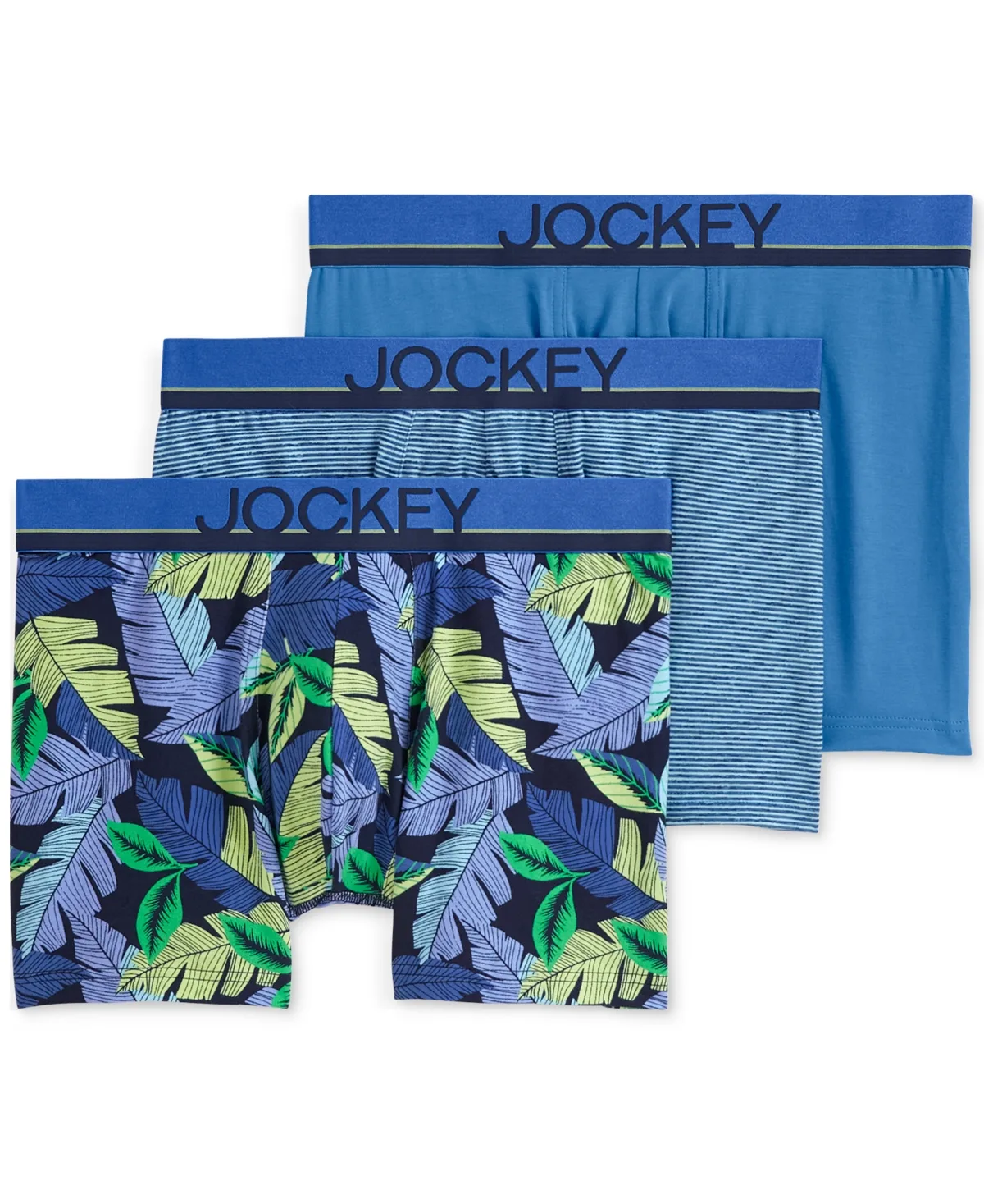 3pk. True Style Logo Trunks by Jockey