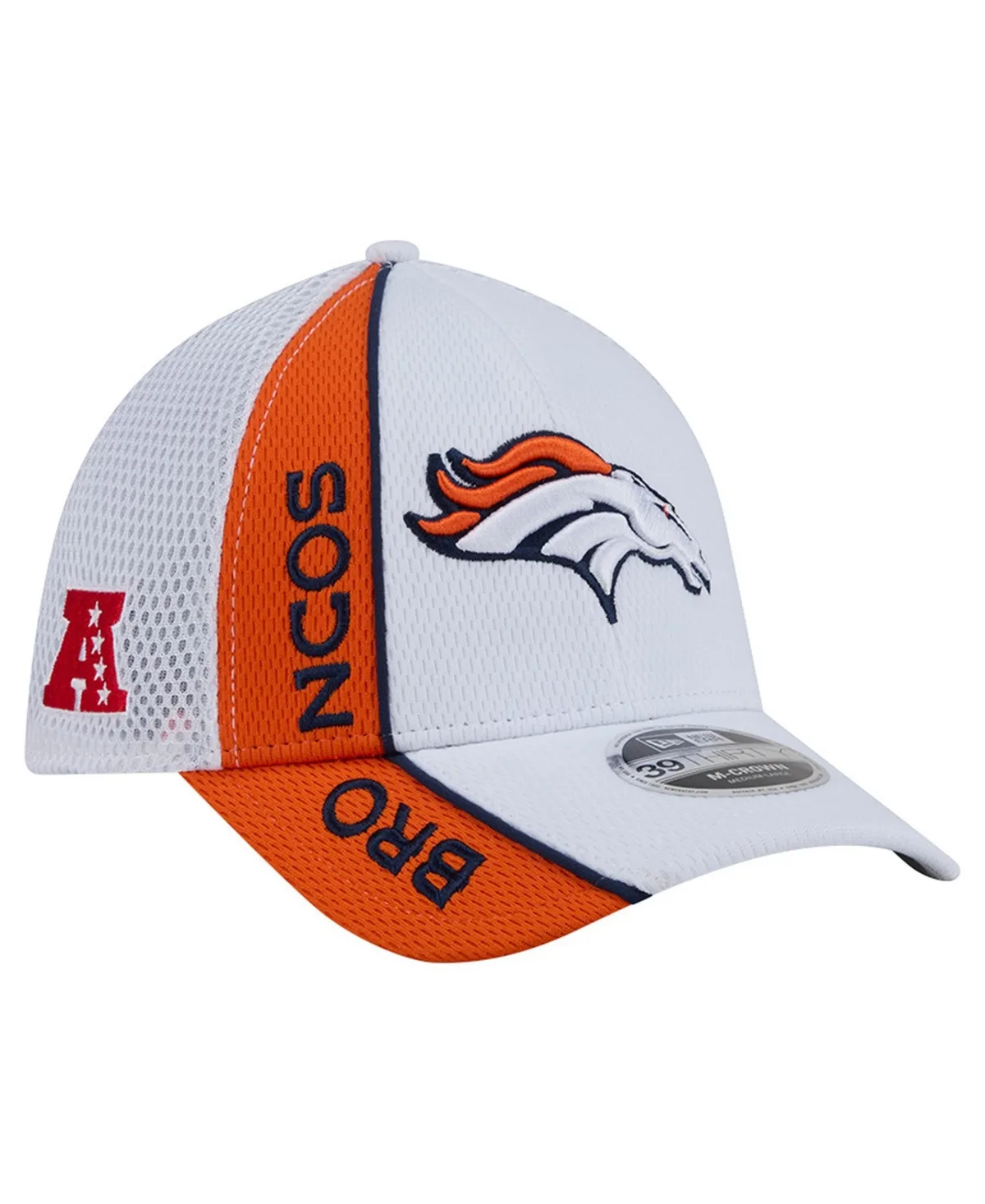 Denver Broncos 39THIRTY Stretch Fit Baseball Cap by New Era