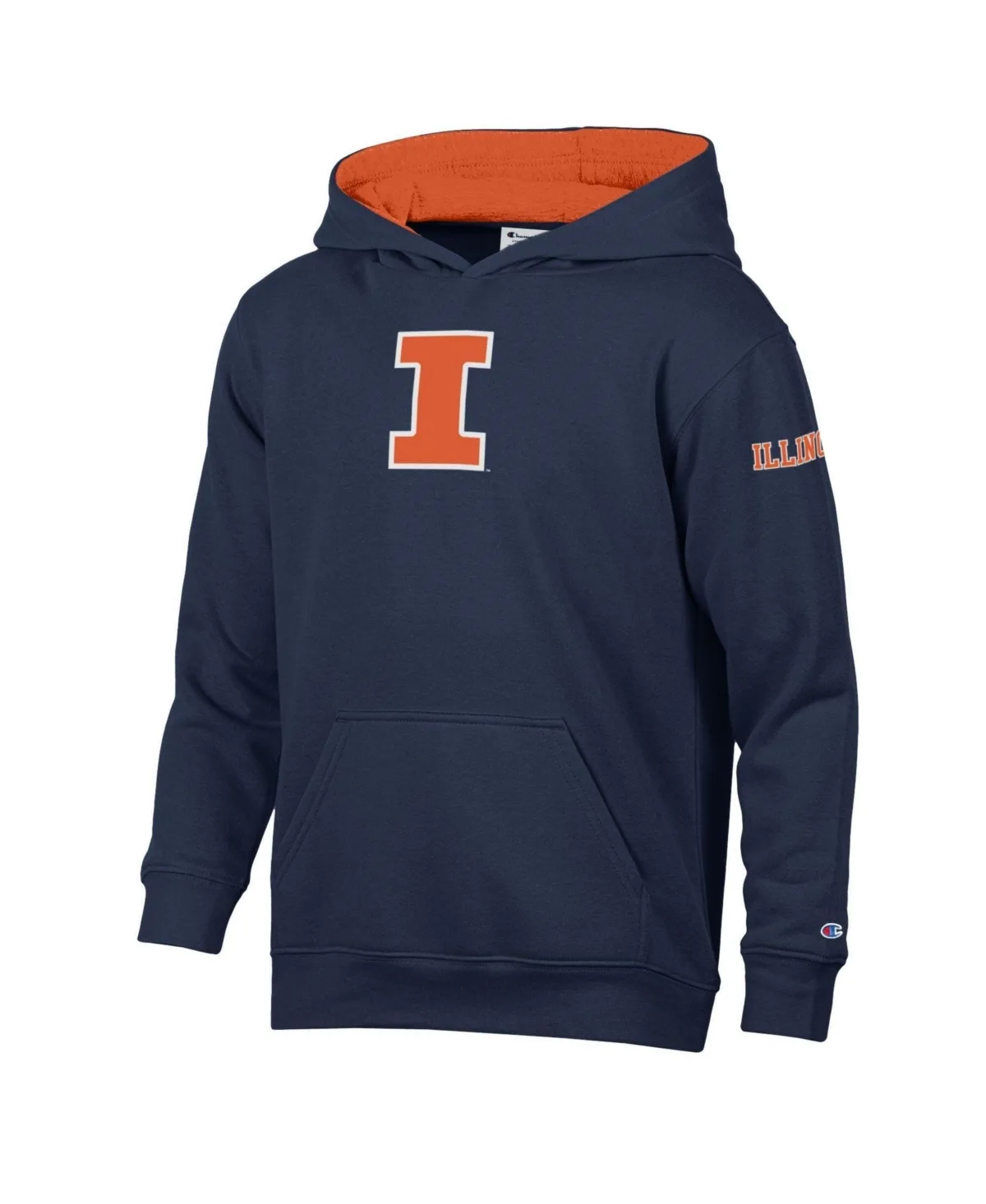 Champion Navy Illinois Fighting Illini Fleece Hoodie by Champion