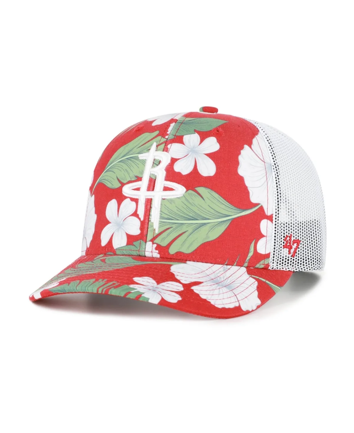 Houston Rockets Beach Side Trucker Adjustable Hat by 47 Brand