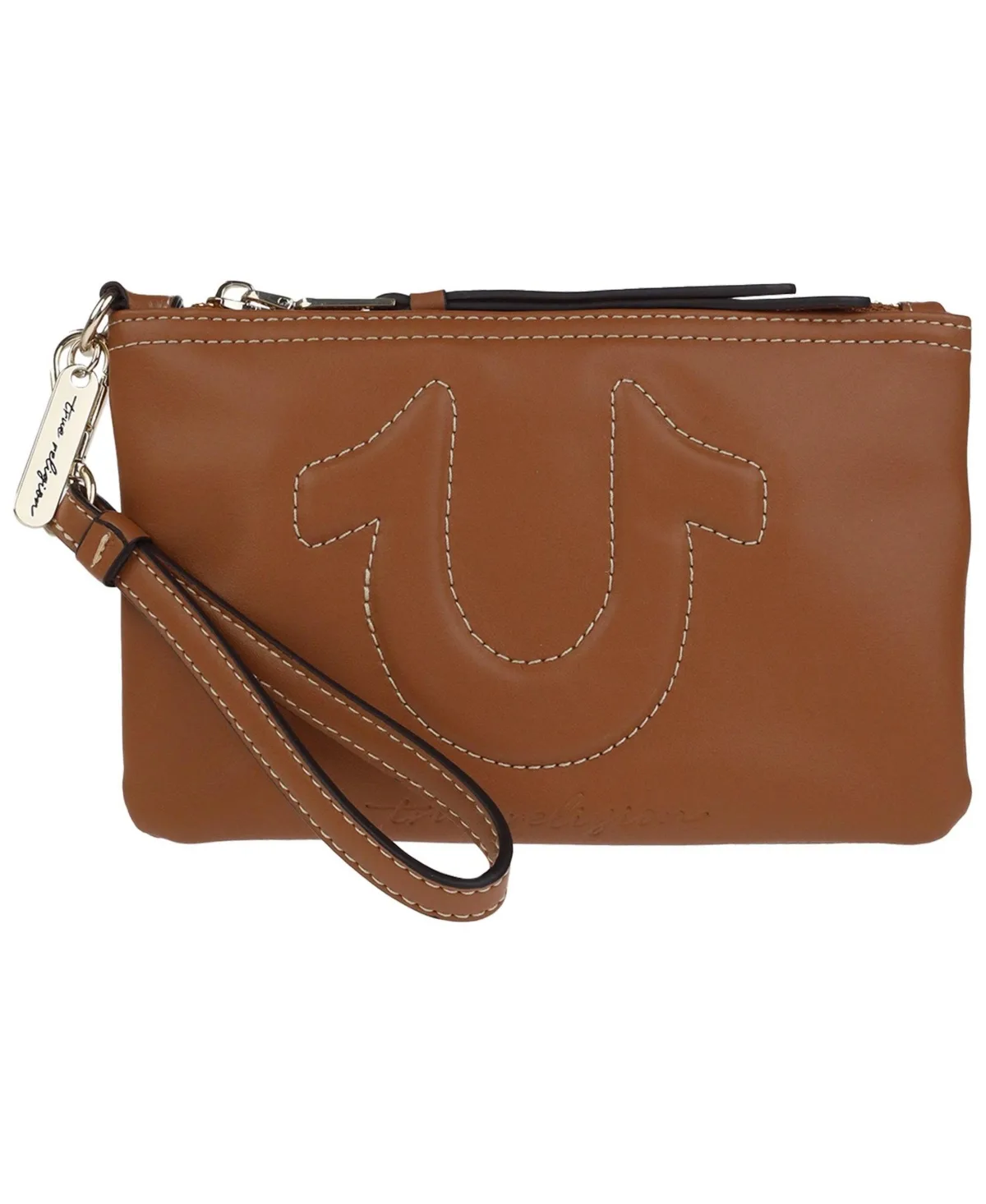 Bombe Horseshoe Wristlet Pouch with Zip Closure by True Religion