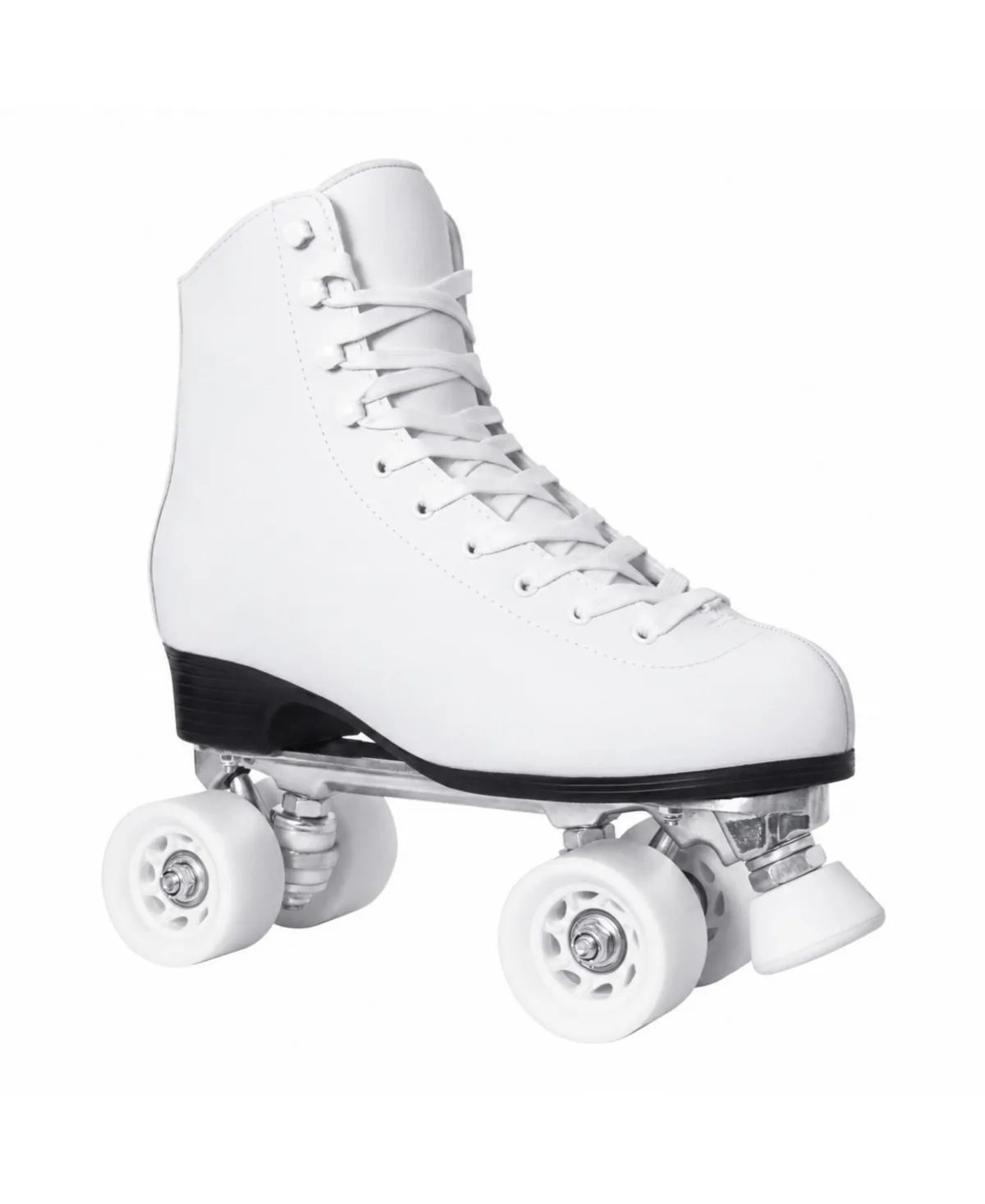 Quad Roller Skates Aluminum Frame High Top Pu Wheels Adjustable Brake by Magicorange