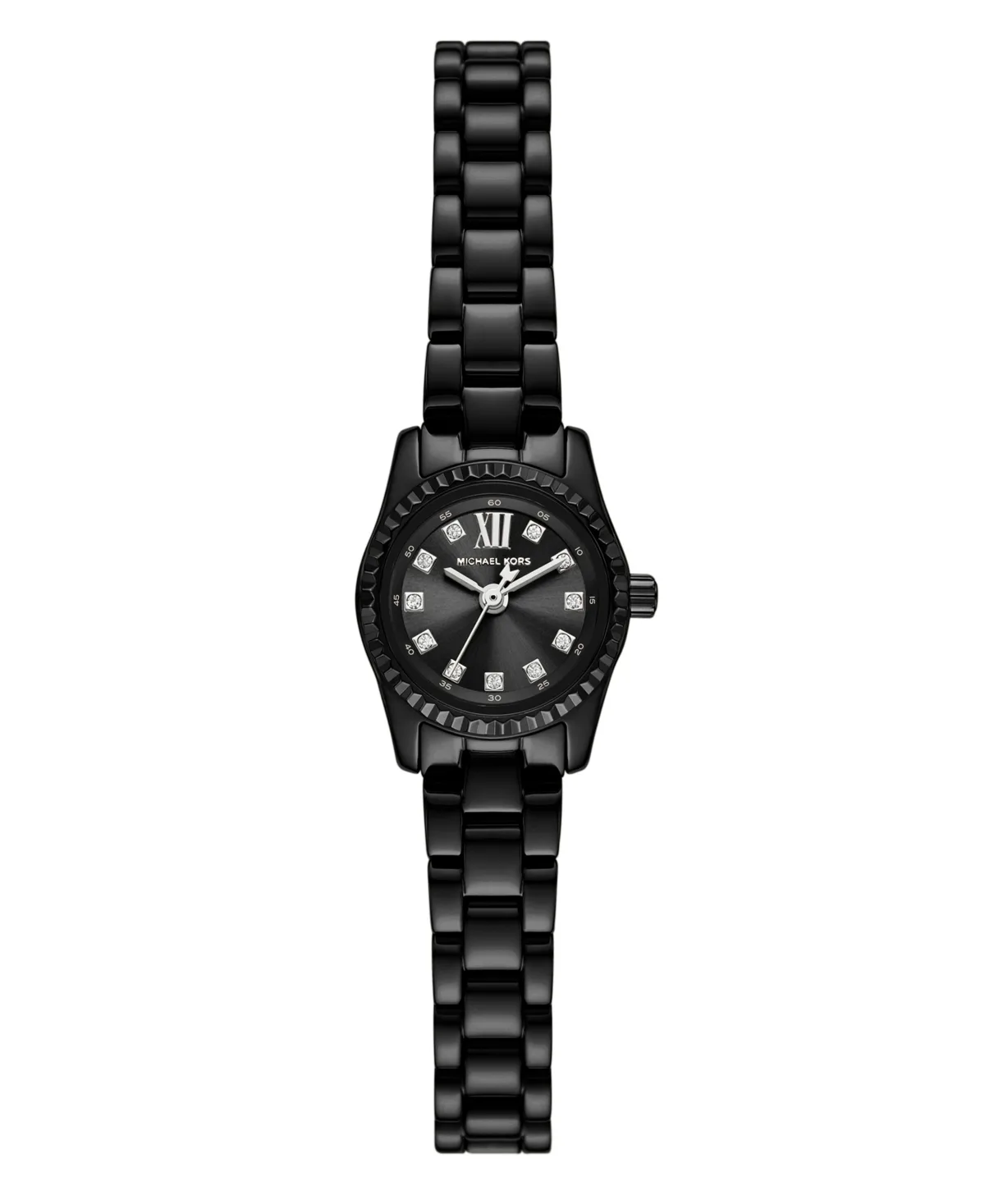 Quartz Lexington Black Stainless Steel Bracelet Watch 19mm by MICHAEL Michael Kors