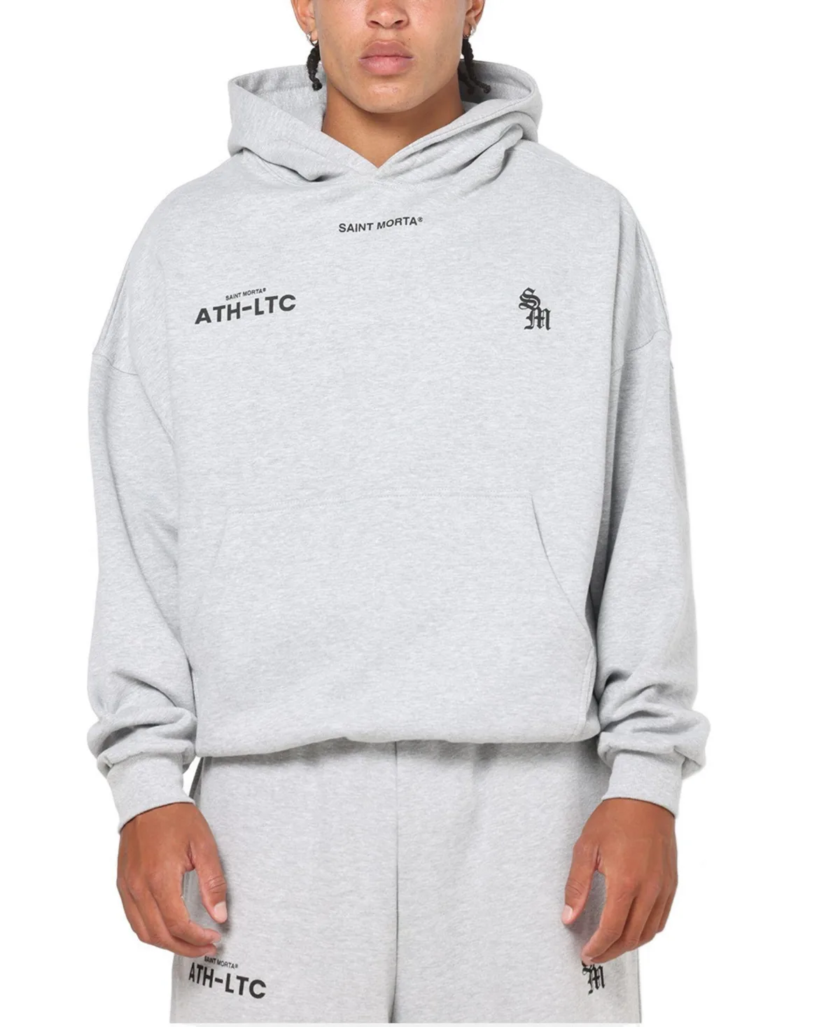 Athltc S2 Boxy Hoodie by Saint Morta