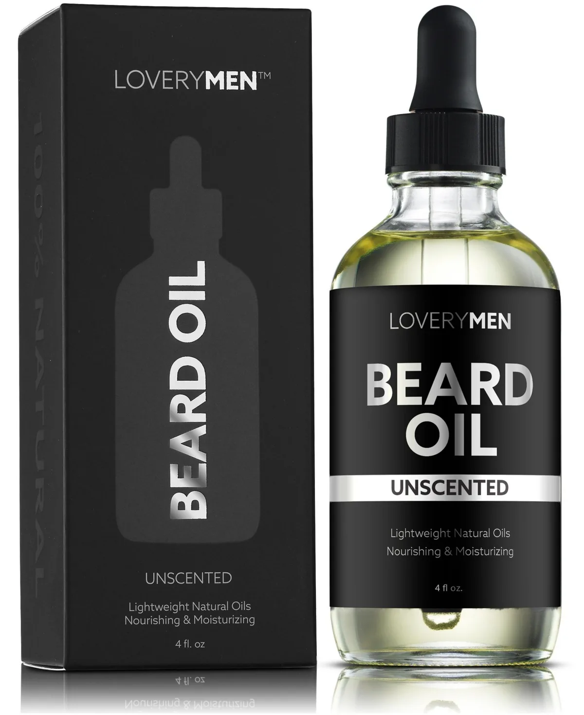 Nourishing Unscented Beard Oil - 4oz by Lovery