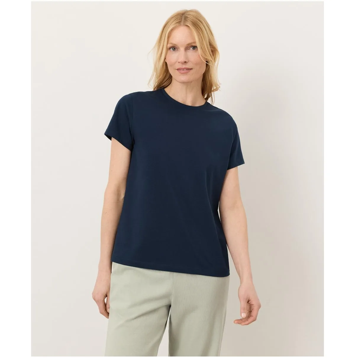 Luxe Signature Crewneck Tee by Pact