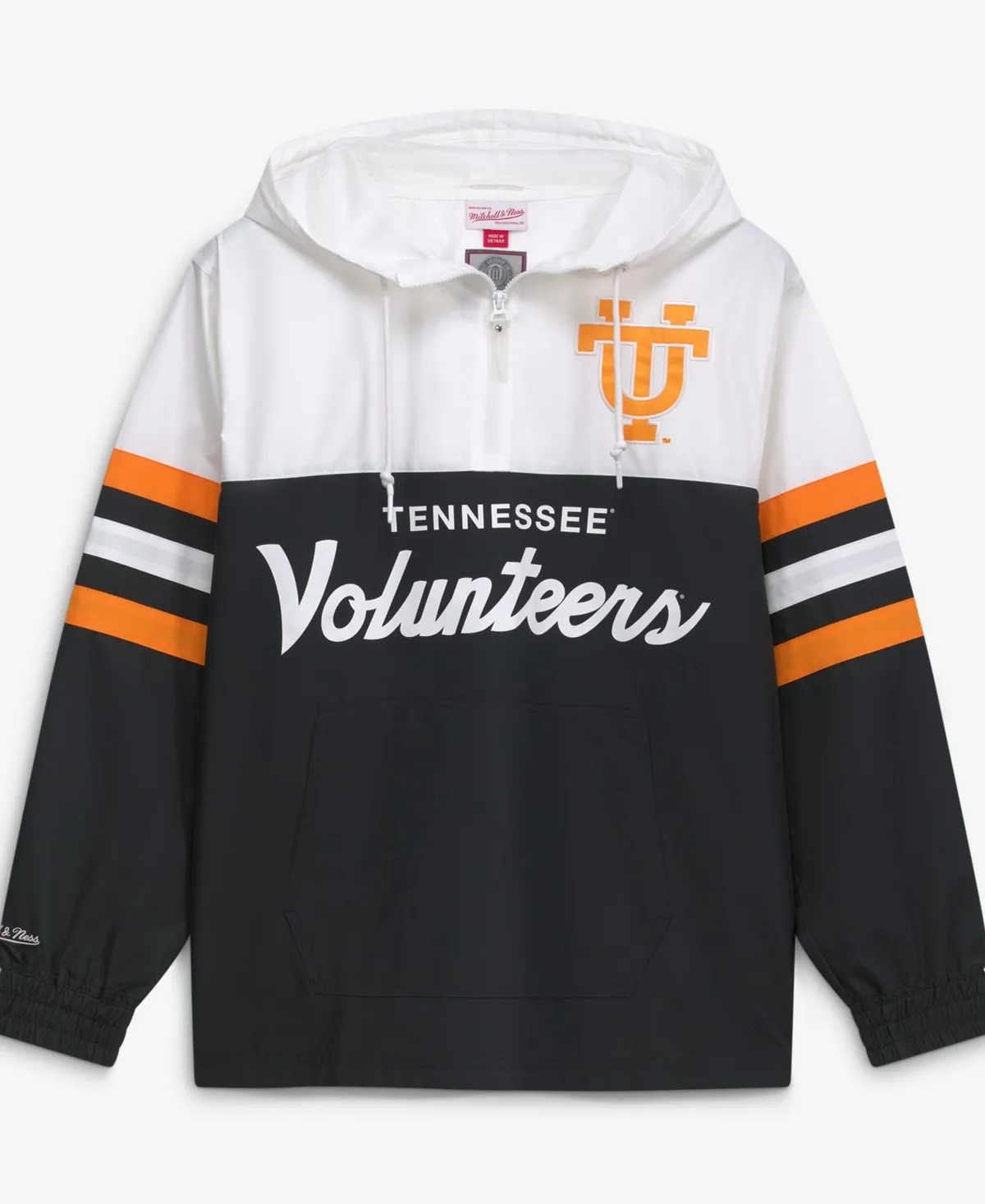 Tennessee Volunteers Head Coach Lightweight Anorak Half-Zip Windbreaker by Mitchell & Ness