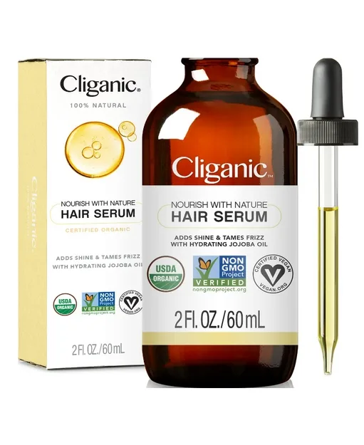 Organic Hair Serum by Cliganic