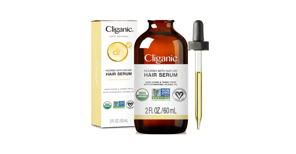 Organic Hair Serum by Cliganic
