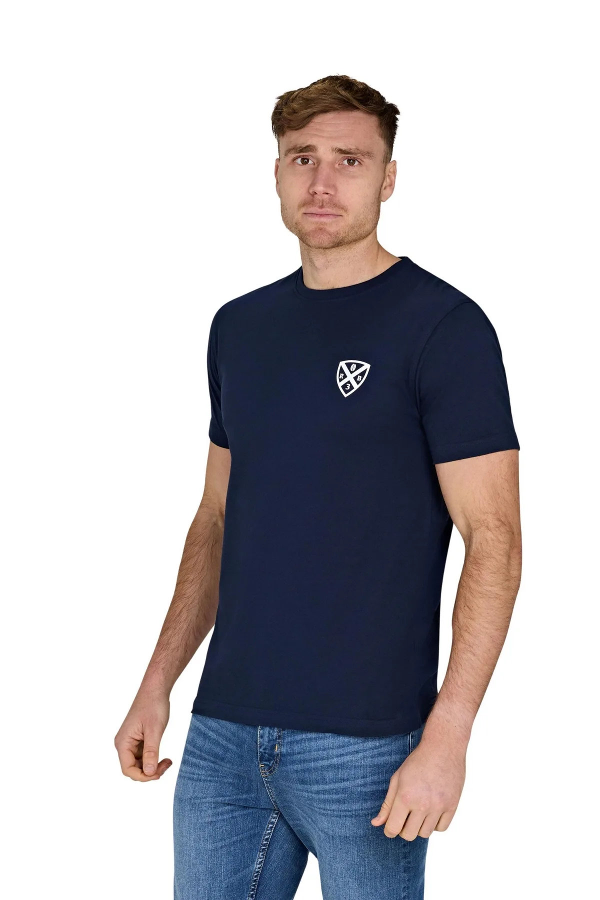 Rugby Club Back Print T-Shirt by Raging Bull
