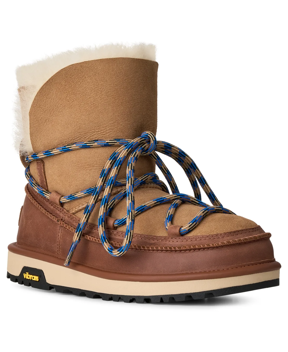 Classic Tread Lace-Up Sheepskin Boots by UGG