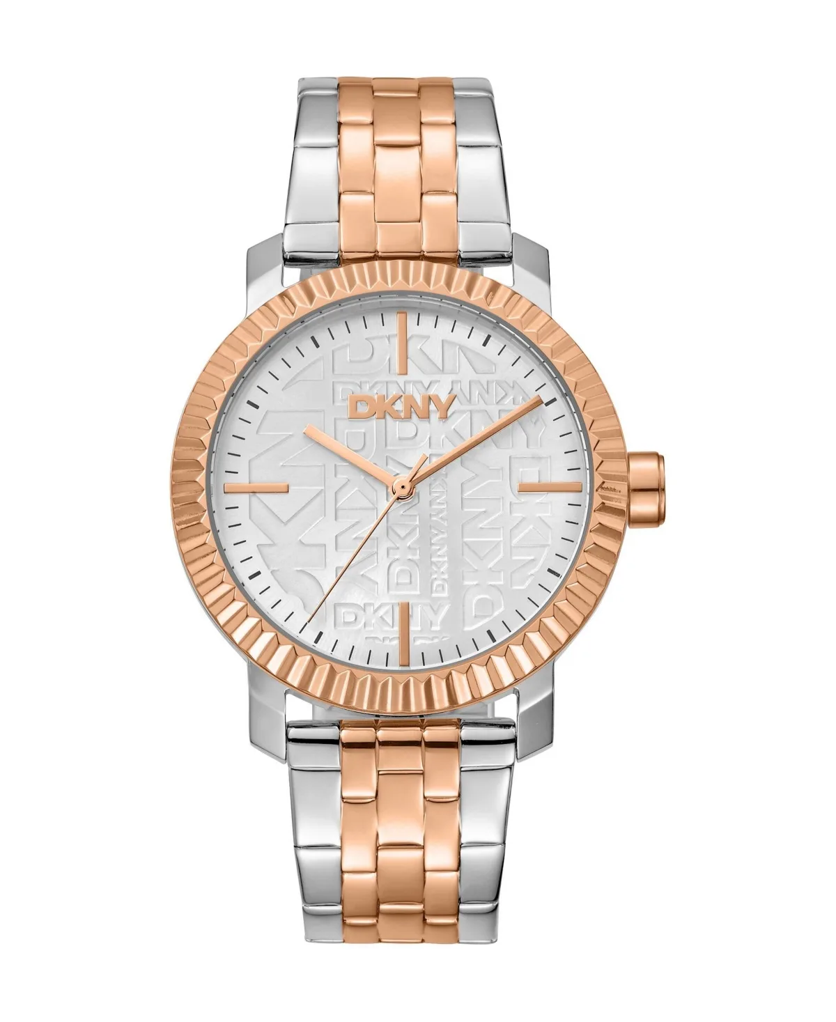 Quartz Everyday Two-Tone Stainless Steel Bracelet Watch, 36mm by DKNY