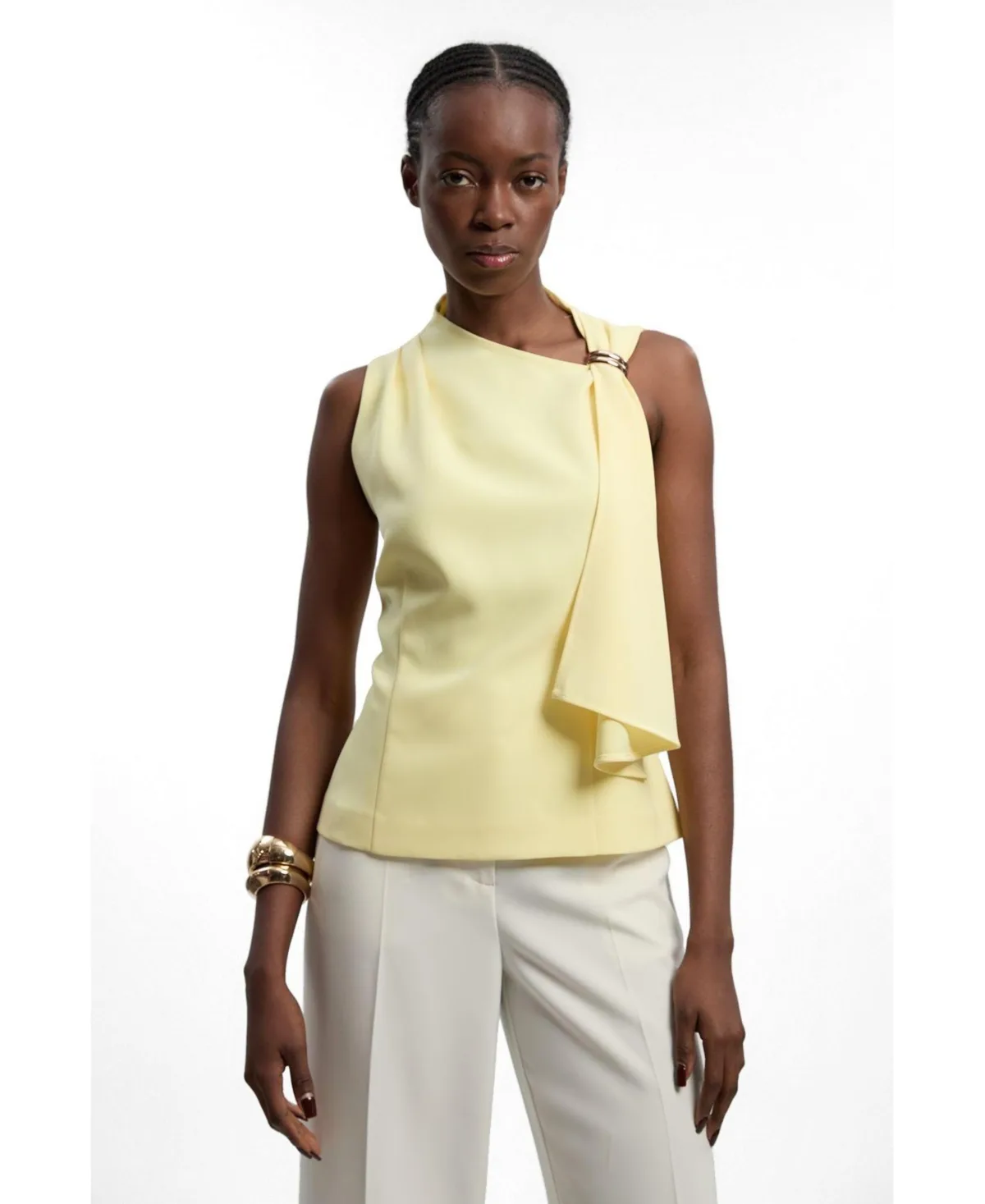 Tailored Drape Top by Karen Millen