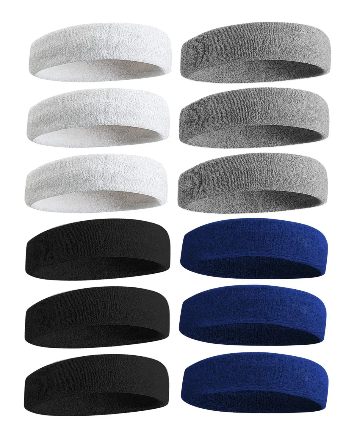 Stretchy Sweat Wicking Athletic Headband for Running Yoga Gym Cycling by Furlihong
