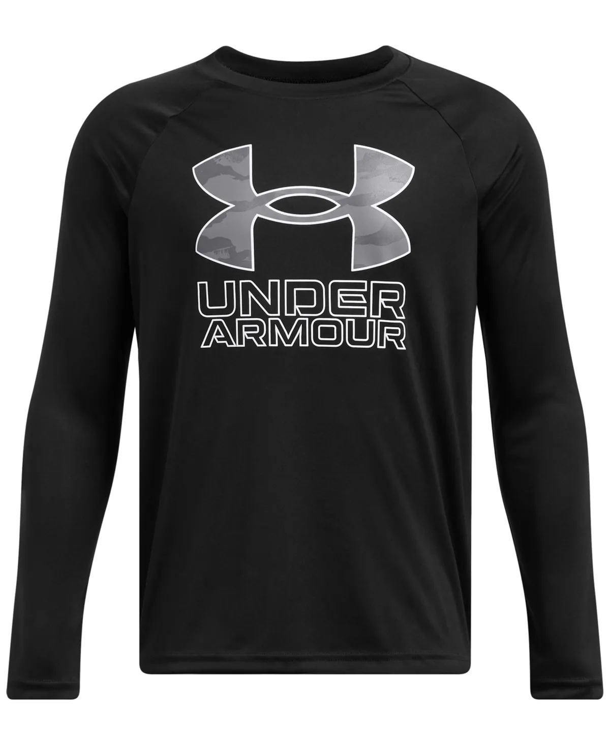 Under Armour Tech Hybrid Print Fill Long Sleeves T-Shirt by Under Armour