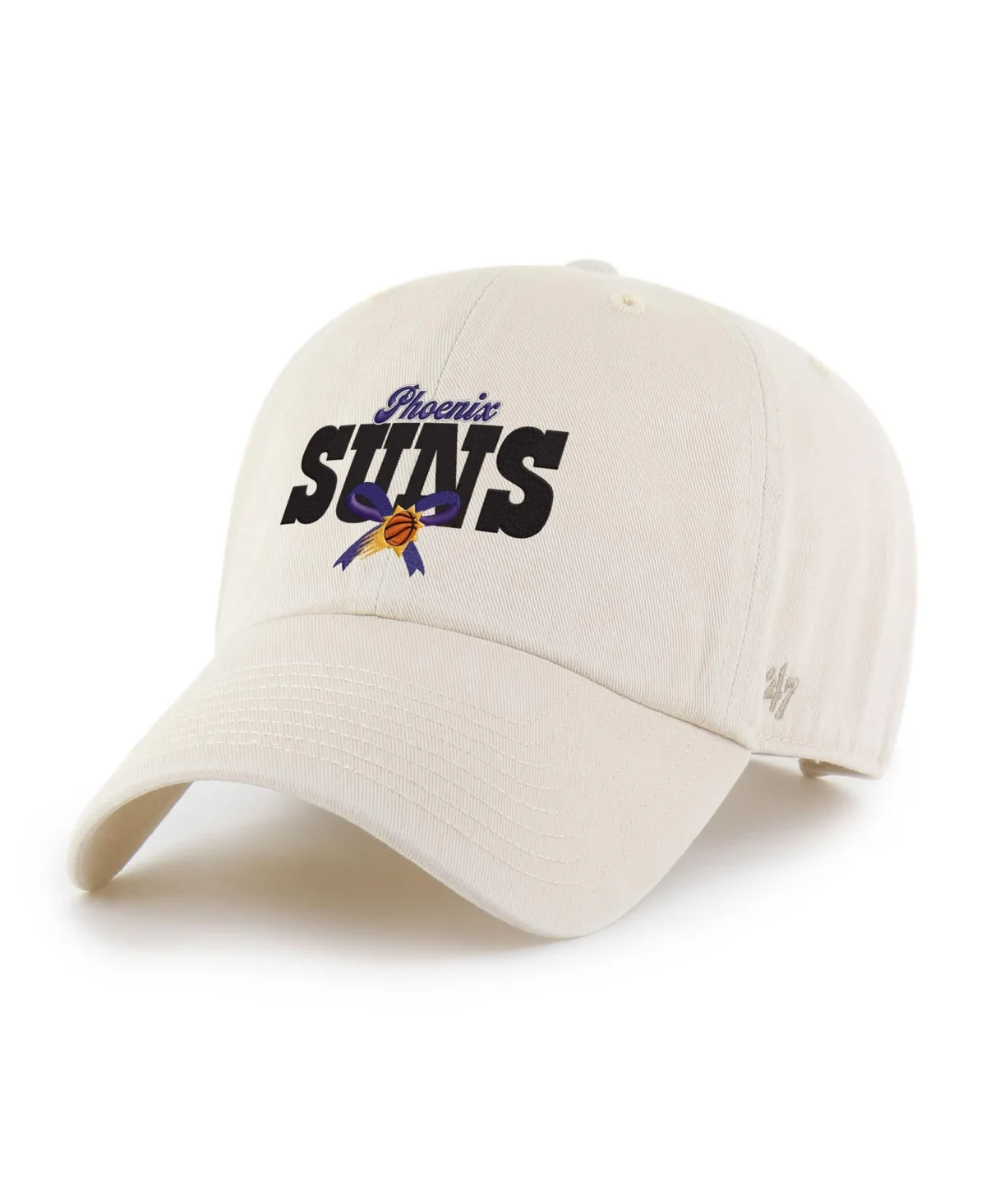 Phoenix Suns Bow Stack Cotton Baseball Cap by 47 Brand
