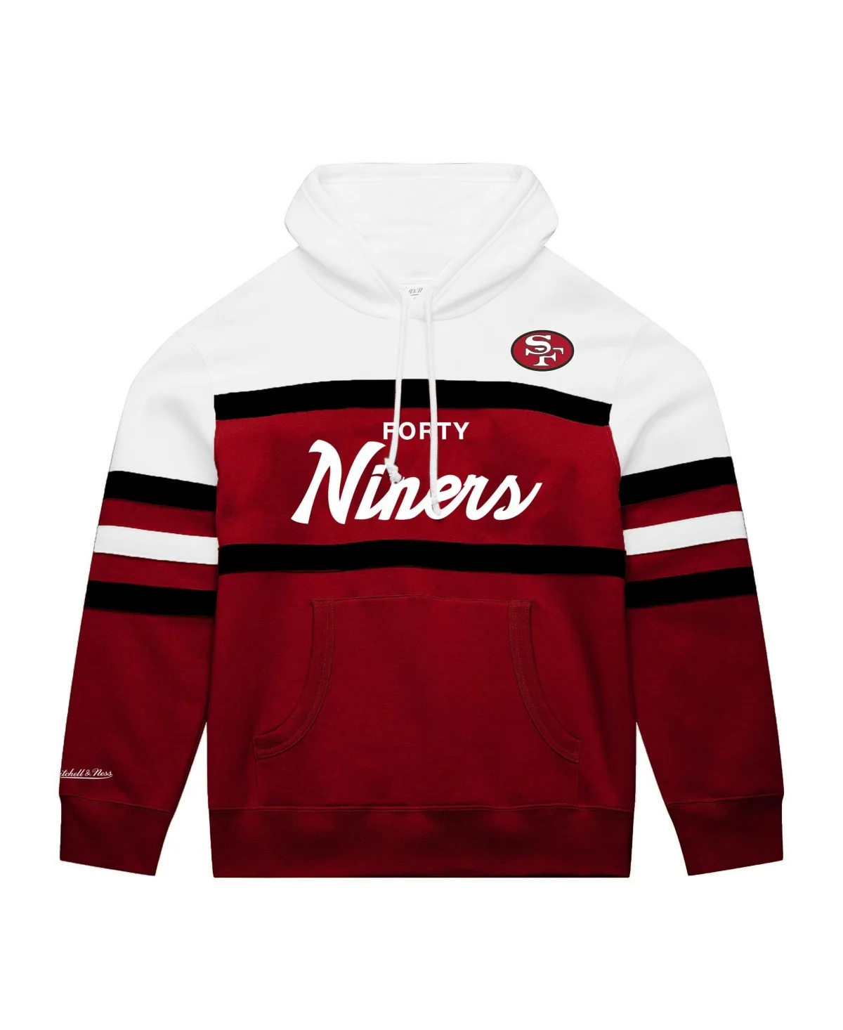 San Francisco 49ers Head Coach Hoodie by Mitchell & Ness