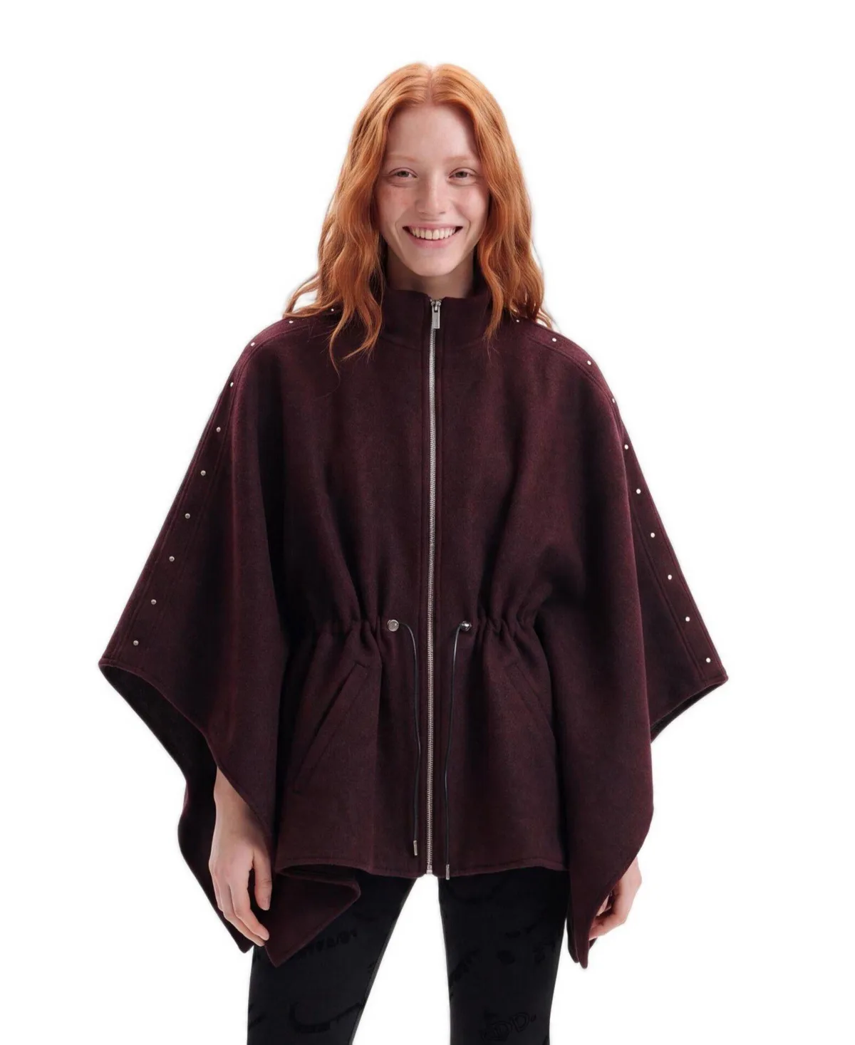 Poncho Zipper Belt by Desigual