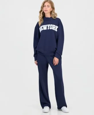 Mock Neck Scuba Sweatshirt Sweatpants by Fvr Drm