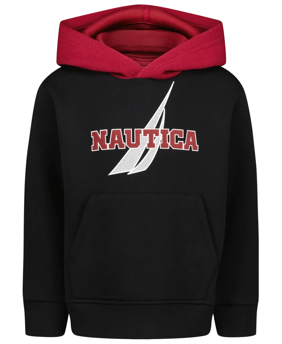 Contrast Hood Fleece Hoodie by Nautica