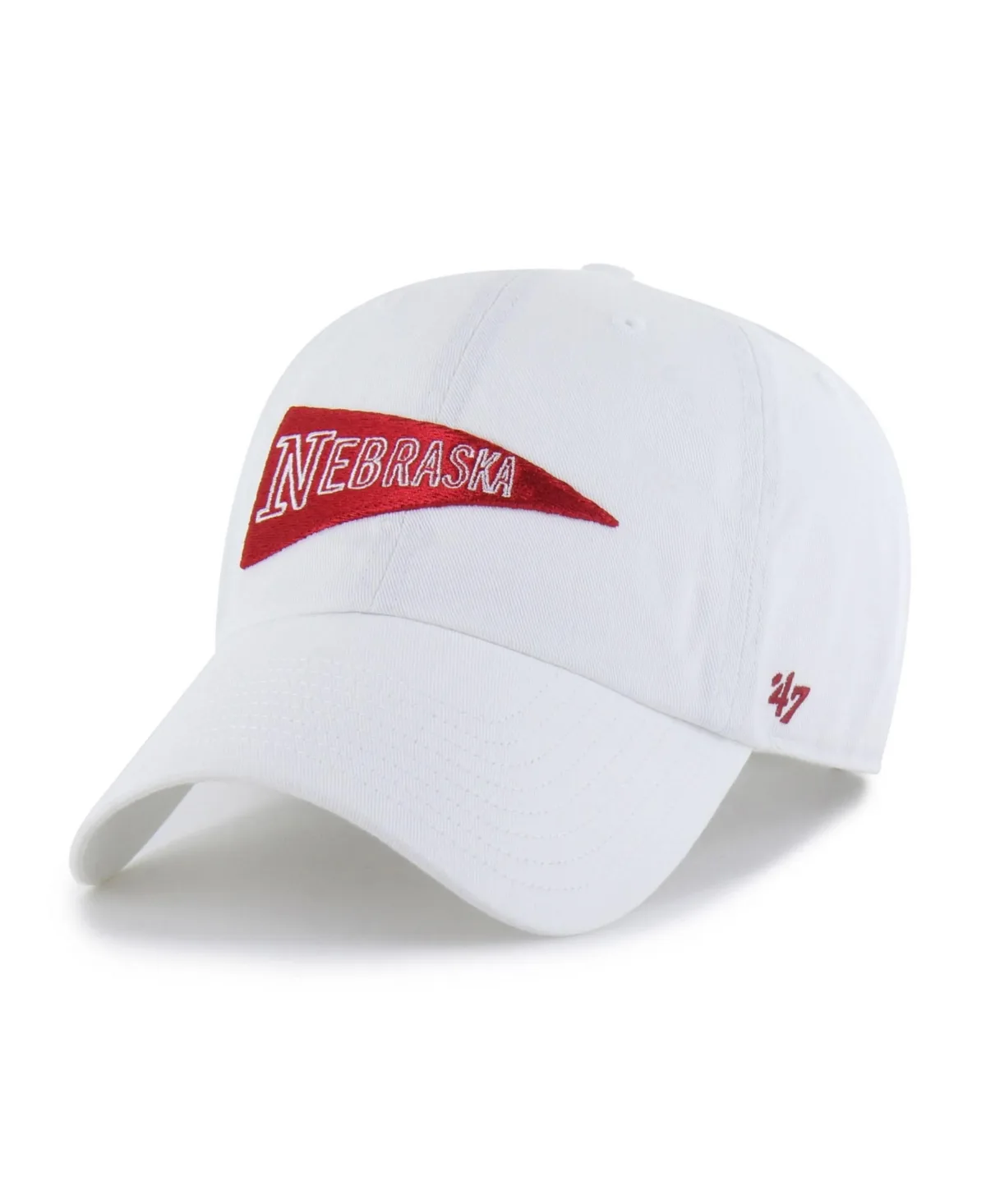 Nebraska Huskers Vault Adjustable Low-Crown Baseball Cap by 47 Brand