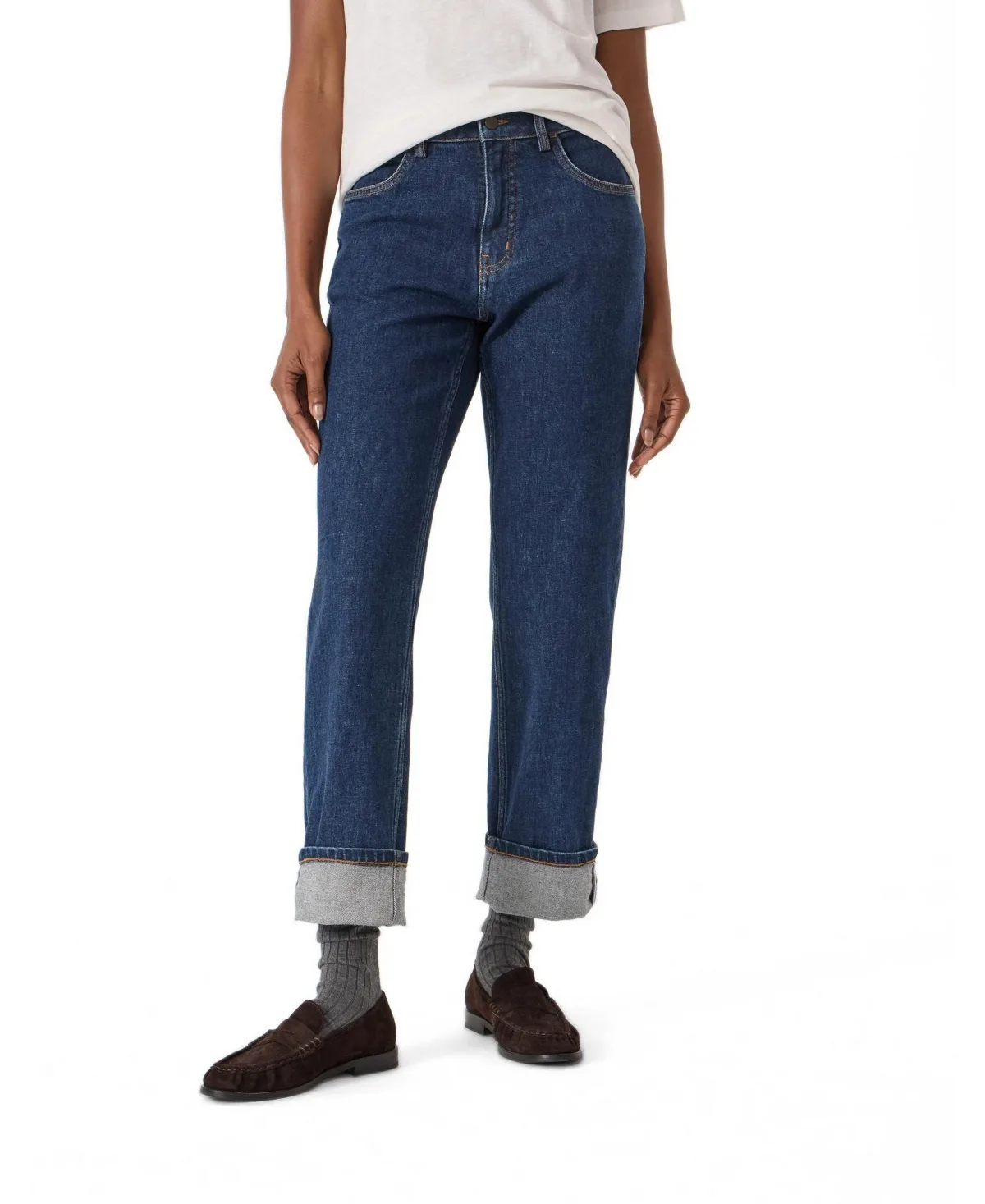 Agnes 2.0 High-Rise Straight-Leg Jeans by Hush