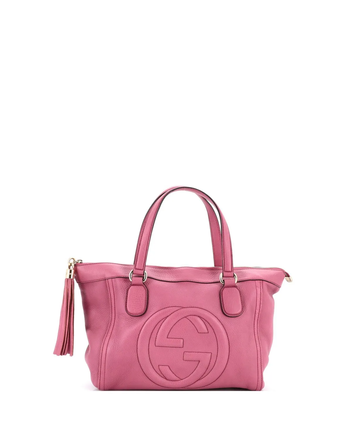 Pre-Owned Gucci Small Soho Zip Tote Leather by Gucci