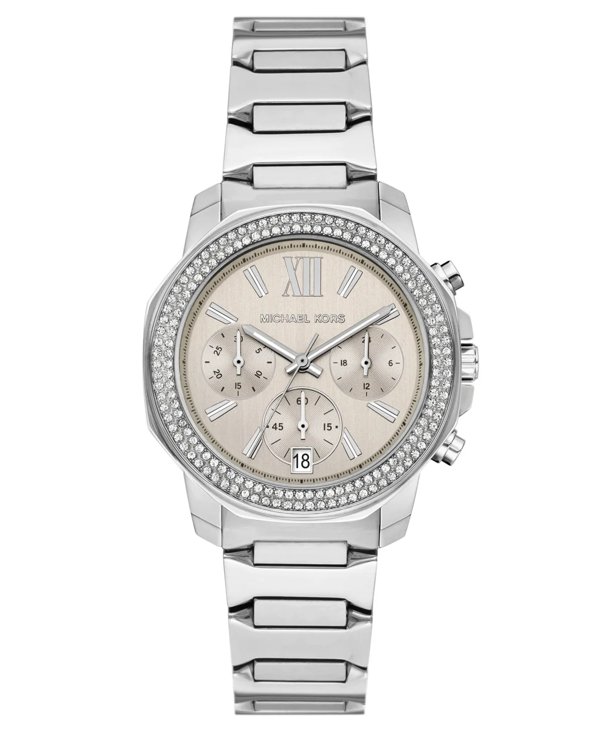Quartz Chronograph Stainless Steel Bracelet Watch 36mm by MICHAEL Michael Kors