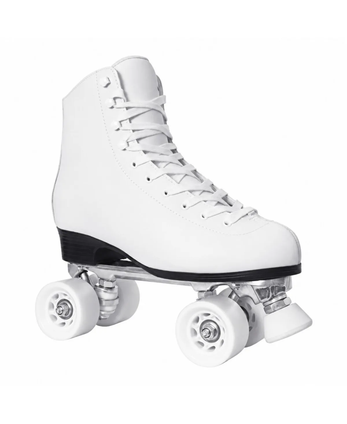 Quad Roller Skates Aluminum Frame High Top Pu Wheels Adjustable Brake by Magicorange