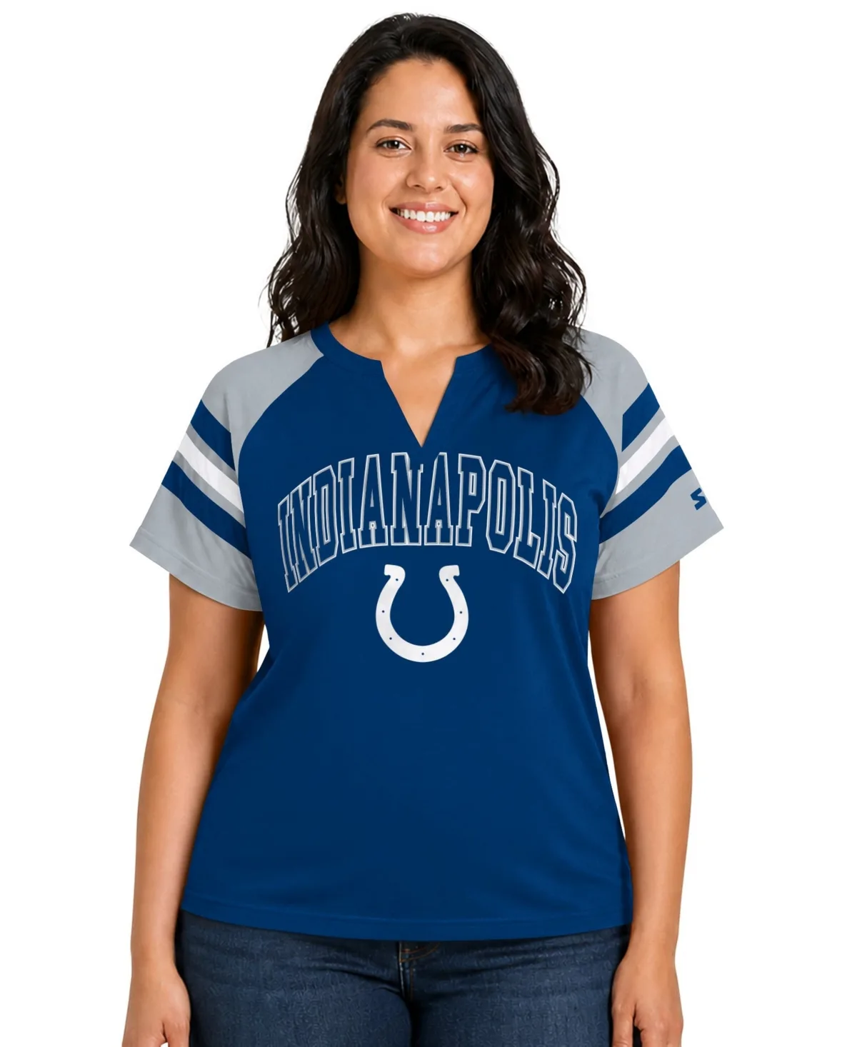 Houston Texans Game on Notch-Neck Raglan T-Shirt by Starter