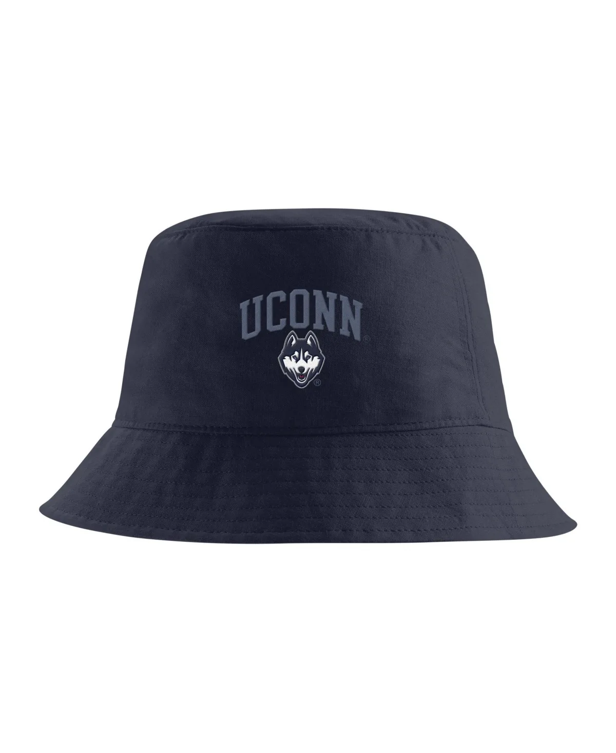 UConn Huskies Striped Bucket Hat by Nike