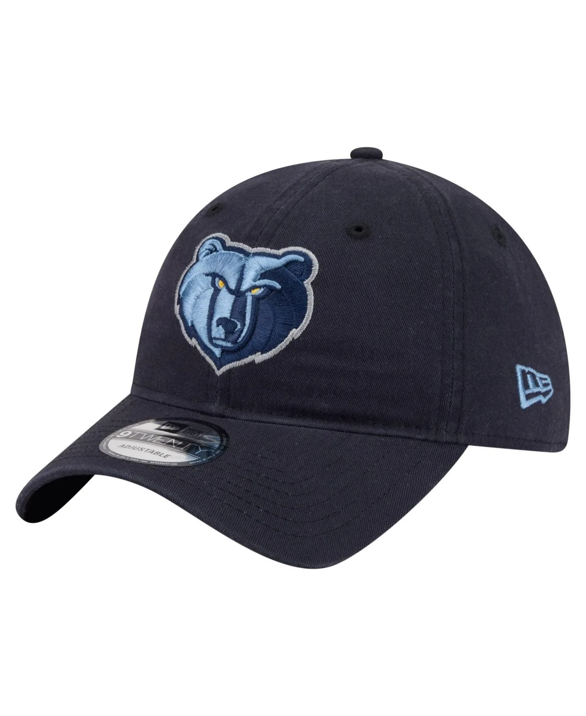 Memphis Grizzlies Adjustable Relaxed-Fit Low-Crown Baseball Cap by New Era