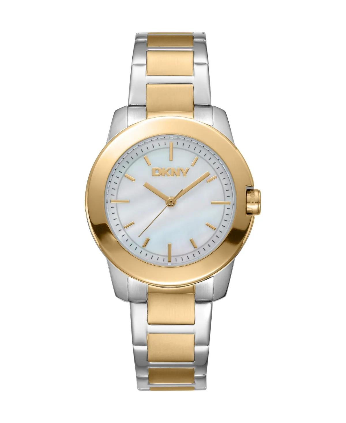Quartz Park Ave Midi Two-Tone Stainless Steel Bracelet Watch, 32mm by DKNY