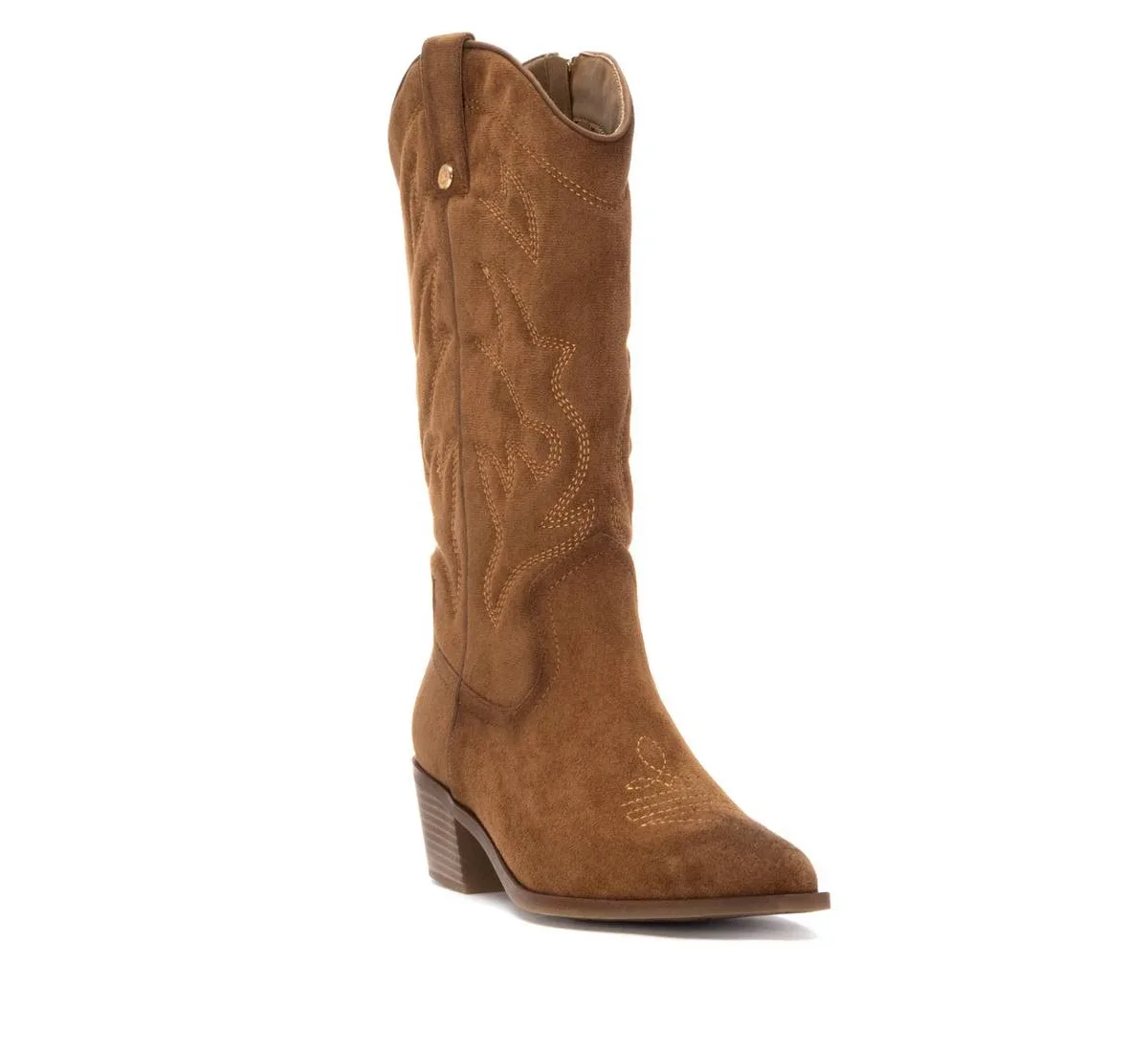 Suede Italian Western Boots by Xti