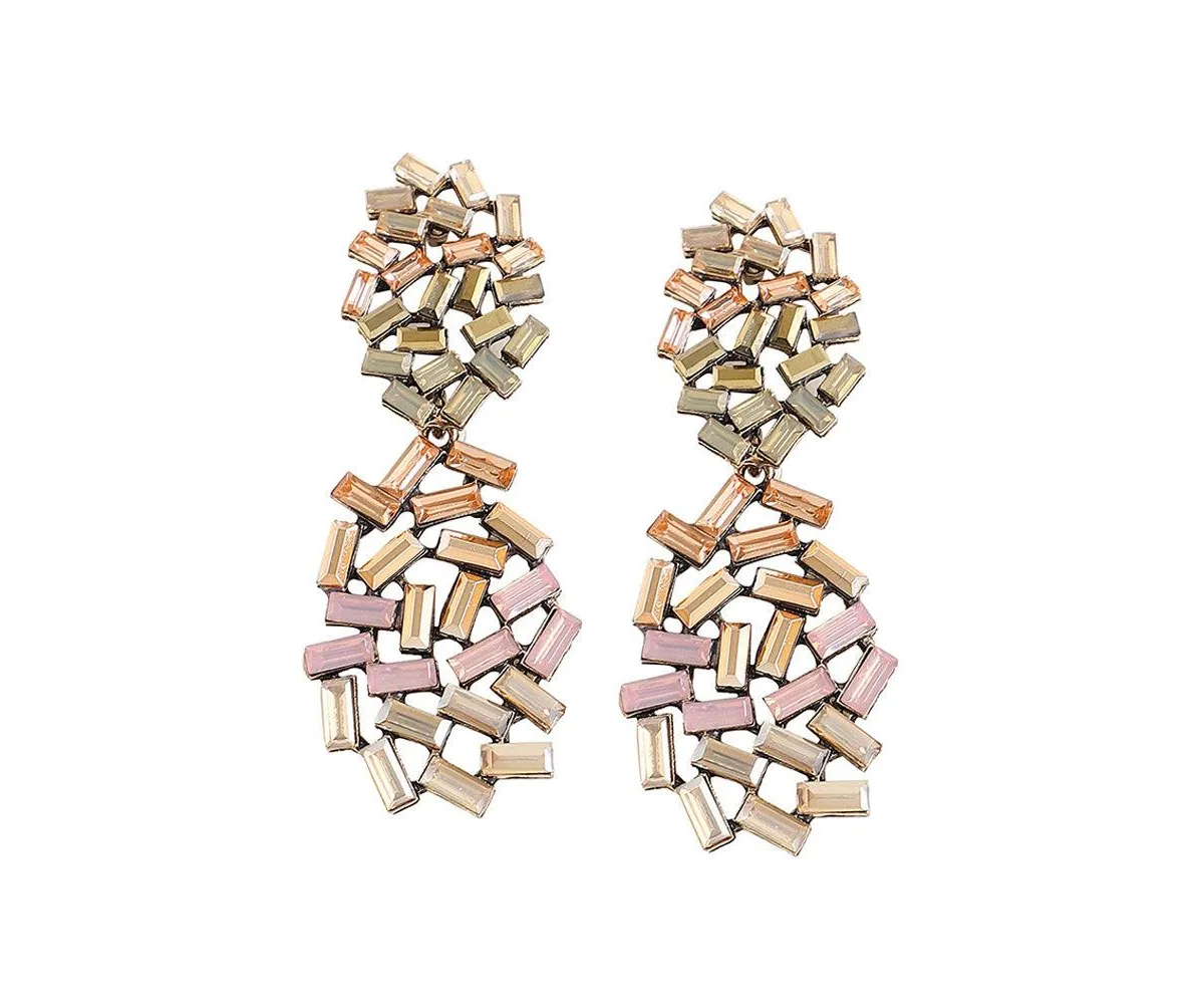 Crystal Drop Earrings by Sohi