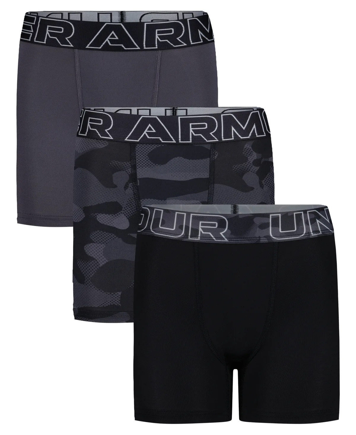 Performance Tech Boxer Briefs, 3-Pack by Under Armour