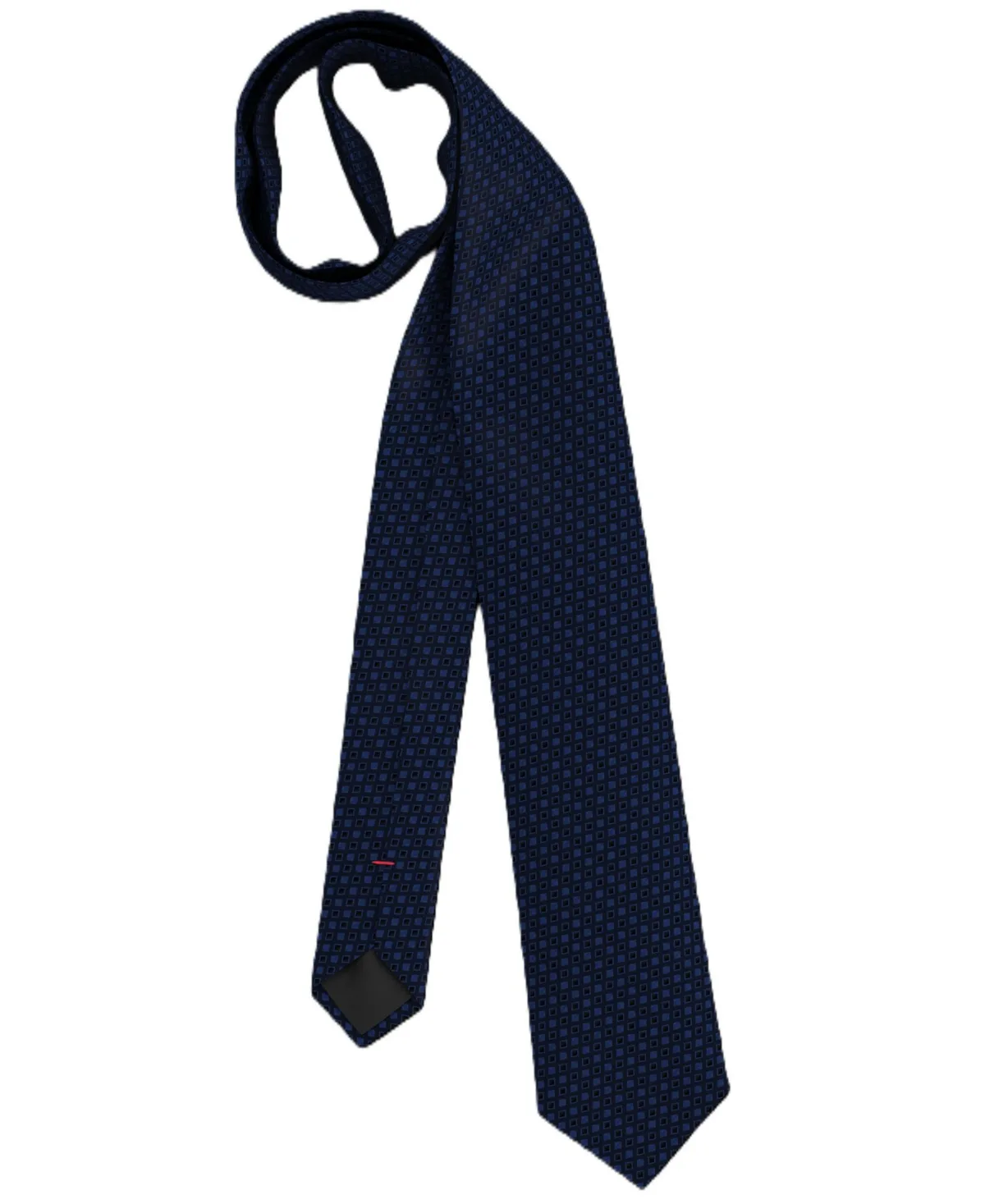Geometric Silk Slim Tie by Hugo Boss
