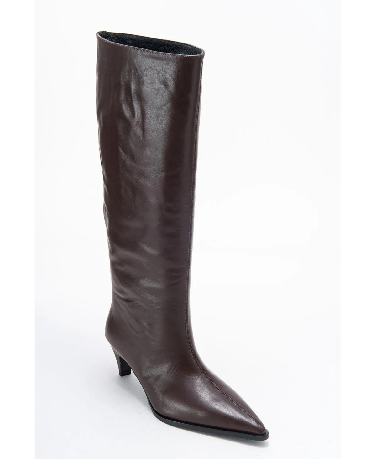Siora Leather Knee High Boot by Forever & Always Shoes